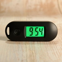 Bacoc Sat MUTE Svjetlosni mini prijenosni digitalni elektronski sat Studijski ispit za ispitivanje džepni