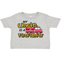Inktastic Moj ujak je vatrogasac sa vatrogasnim poklopcem Toddler Boy ili Majica Toddler