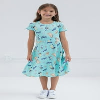 Bluey Bingo tata Little Girls klizači haljine za dijete do velikog djeteta