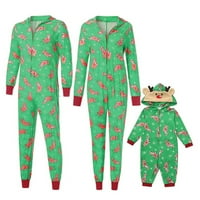 Pseurrlt Pajemma koji odgovara Božiću za porodičnu životinjsku muške pidžame Velvet Family Božićne pidžame Podudarni setovi