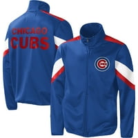 Muški G-III sportovi Carl banke Royal Chicago Cubs zasluženo zauzelo pune zip jakne