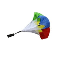 Šareni otpor padobranski trening fizičke fitnes kišobran Oprema za pokretanje atletska čvrstoća kišobrana