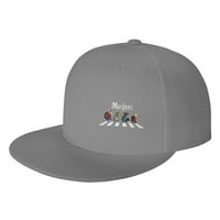 Cepten muške i žene hip hop cool sa masters logotipom podesivim bejzbolom ravne šešire sive boje