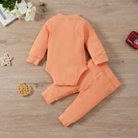 Sunsery Baby SOLD Color Set odjeće, Girls Dugi rukav, pantalone za O-izrez + elastične pantalone sa