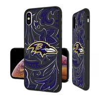 Baltimore Ravens iPhone Paisley Design Bump futrole