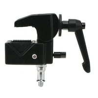 Fiksna stezaljka kamere, fiksni isječak sa kugličnim glavom Black stabilan CL 0,63-2,2Na raspon učvršćenja