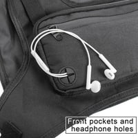 Vanjska prsa za muškarce, teška torbica za grudni koša sa rupom za slušalice, višenamjenski alat za