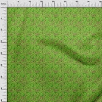 Onuone pamučne svilene tamnozelene tkanine Batik Quilting potrošni materijal Ispisuje šivanje tkanine