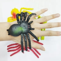 Limei Stretchy LifeLike Spider - Squishy Big Soft - Halloween prank igračka zastrašujuća životinjski