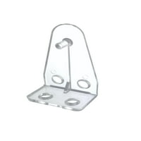 Držite nosač za mini rolete ili mobilne nijanse čiste plastike sa intergratiranim pin po paketu