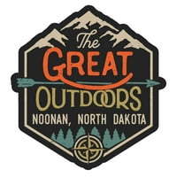 Noonan Sjeverna Dakota Veliki magnet za dizajn na otvorenom