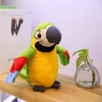Parrot koji govori da ponavlja ono što kažete plišani papažni igrački pokloni za djecu b