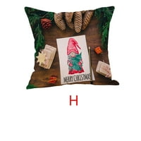 Prekrivač FLA ukras Božićni struk Sofa baca kućna jastučna futrola za meku jastučić