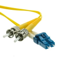 Offe Fiber Optic Cable, LC ST, singlemode, dupleks, 9 125, metar