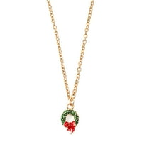 Ogrlica Božićni nakit Pokloni Žene Djevojke Holiday nakit Choker Privjesak Drop Dange