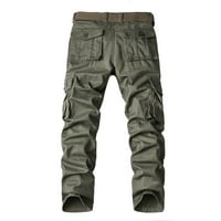 Muške taktičke riptop teretne hlače Multi-džepne lagane planinarske radne pantalone na otvorenom odjeću