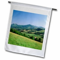 3drose pejzaž, pyrenees-Atlantiques, Pays-Baskijski, Francuska - EU DBN - David Barnes - Zastava bašte,