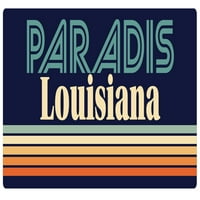 Paradis Louisiana Vinil naljepnica za naljepnicu Retro dizajn