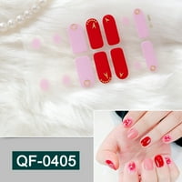 College Girl Nail Art DIY naljepnice Vodootporna trajna naljepnica za nokte za žene i djevojke