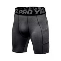 Muškarci Sportski kompresijski kratke hlače za utezanje pantalona za rušenje Atletika Z6W8