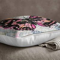 S4Sassy Ispiši ukrasni multicolour kvadratni jastuk za jastuk CASETHROW - Odaberite veličinu