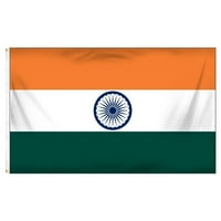 Indija 3 '5' zatvorena poliesterska zastava
