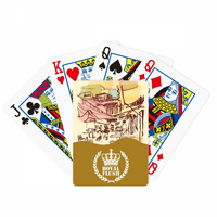 Tajland Kratki potezi prosperitetni seoski Royal Flush Poker igra igranja kartone