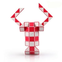 Qiyi segmenti Magic Pravilo Snake Cube Variety DIY Elastic promijenio je popularno trajno oblikovano