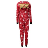 Kayannuo Christmas pidžama za obiteljski čišćenje Pajama Men Hlače Ženske pidžame Nova slatka modna