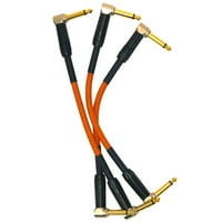 Clatch 6 desni ugao 1 4 kablove za patch sa 20ft TS do ravnog 1 4 TS instrument kabel