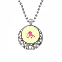 Octopus jaje lijepo stvoriti ogrlice Privjesak retro mjesečeve zvijezde nakit