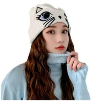 Viadha Women Winter Cute Hat Crochet Beanie Hats Fotografija Pletena kapa