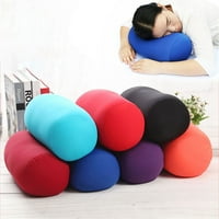 Mekani kreativni jastuci Roll okrugli memorijski pjenu jastuk za jastuk za mikrobead za dom i putovanja