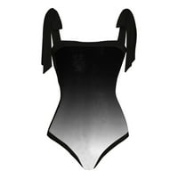 ERSAZI Dnevni pregled neovisnosti Četvrti ženski jednodijelni bikini čipkani gradijentni ispisani kupaći