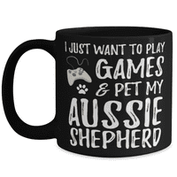 Australian Shepherd Gamer COCK kao pasjska djevojka