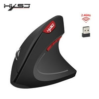 AMLBB bežični miš 2.4GHz Igra Ergonomski dizajn Vertikalni miš 2400dpi USB miševi Bluetooth miš na klirensu