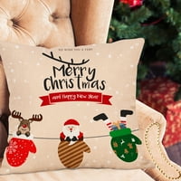 Fnohy Cleanians Vanity Desk Santa Claus Ljetodne božićni jastuk za kauč na razvlačenje navlaka Car Cushion