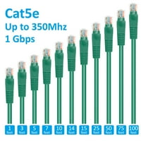 STEREN 10FT CAT5E Ethernet kabel - Internet, oblikovano, bezobzirno, utp, kulus - zelena