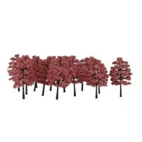 Ana model stabla vlak željeznički park krajolik plastični cvjetni drveće ho n z skala