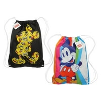 Ruksak za izvlačenje Mickey Mouse Cinch torba - 18 - asortimane