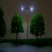 Model LED rasvjeta Post-Train Metal Lamp Garden i Park Scenery Street
