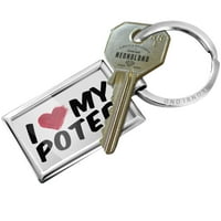 Keychain I Heart volim moj Poter
