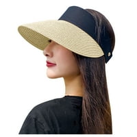Xiuh Ženska ljetna zaštita od sunca Zaštita od sunca za zaštitu od sunca Plaža Hat Modni šeširi Bež