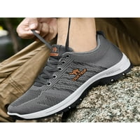 Lacyhop muške pješačke cipele sportske tenisice čipke čipke cipele za hodanje kampiranje atletske trenere