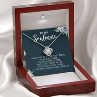 Na moju srodnu srodnu ljubavnu ogrlicu, godišnjice poklona, ​​angažman poklon za srodnu dušu, sentimentalni
