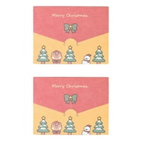 Božić hvala kartici Diy Creative Blessing Poklon poruka Universal kartica