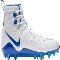 Nike muške sile divljačke elite TD fudbalske kostiju bijelo plavo 8