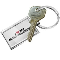 Keychain I Heart Love Moj Moneychanger