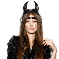 Halloween Devil Horns Traka za glavu sa velnom zabavom Obuci za glavu Kostim dodatak