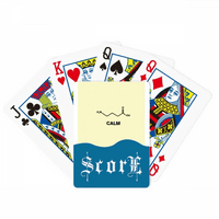 Emocionalna mirna struktura Art Deco Fashion Score Poker igračka karta Inde Igra